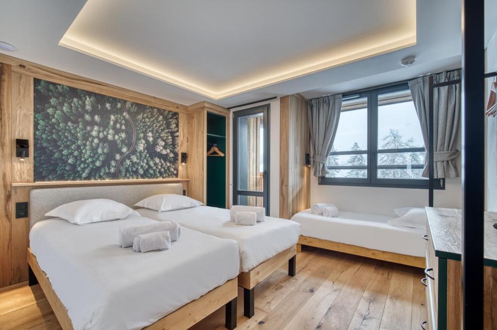 Chalet Hotel Turquoise La Plagne-Tarentaise المظهر الخارجي الصورة
